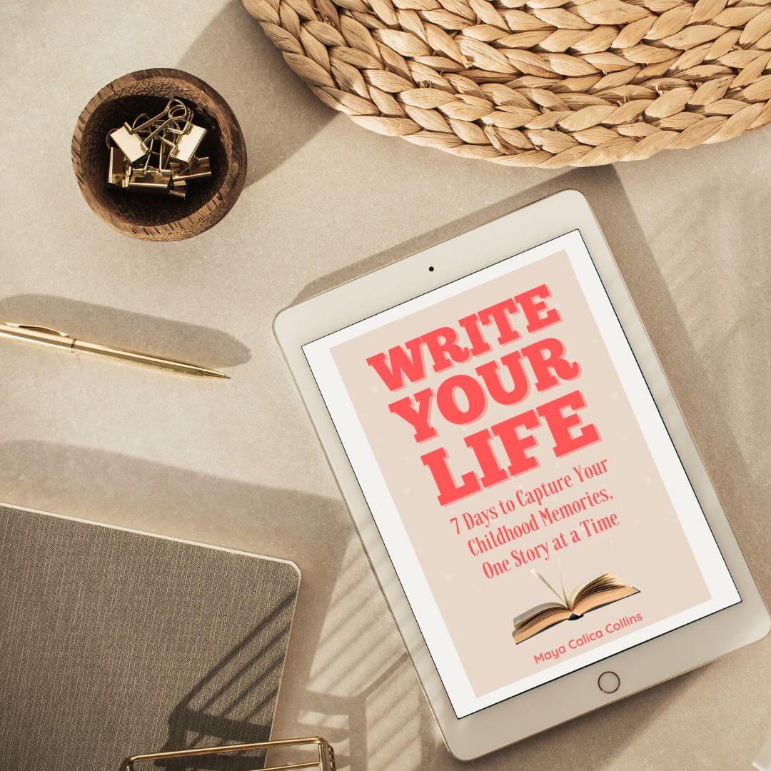 Book cover of Write Your Life by Maya Calica Collins